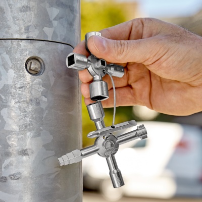 TwinKey 8-лучевой крестовой ключ для стандартных шкафов и систем запирания L-92 мм