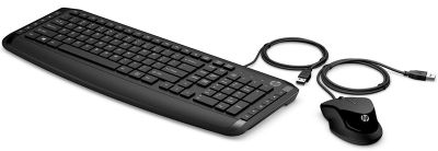 Клавиатура и мышь Keyboard and Mouse HP Pavilion 200 Wired RUSS (black) cons (9DF28AA#ACB)