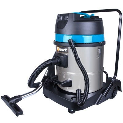 Строительный пылесос Bort BSS-2260-Twin 2200Вт (уборка: сухая/влажная) синий