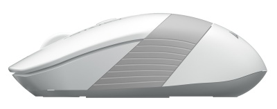 Мышь A4Tech Fstyler FG10S белый/серый оптическая (2000dpi) silent беспроводная USB (4but)