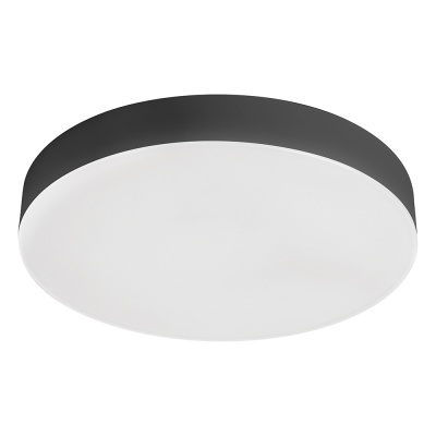 Светильник светодиодный ДПО-18w 4000K 1440Лм черный IP44