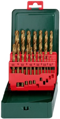 Набор сверл Metabo 627156000 по металлу (19пред.) для дрелей