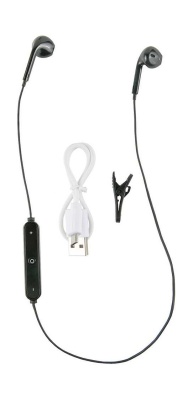 Гарнитура вкладыши Redline BHS-01 черный беспроводные bluetooth в ушной раковине (УТ000013644)