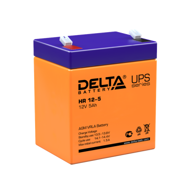 Delta Аккумуляторная батарея для ИБП HR 12-5 (12V/5Ah) (HR 12-5)