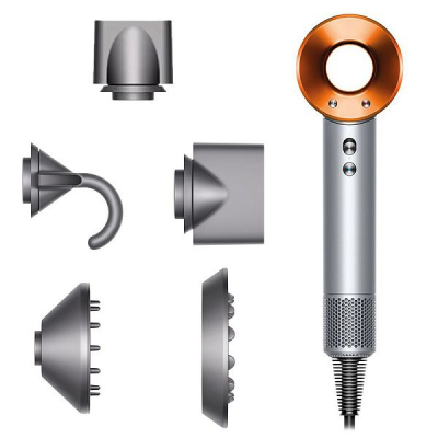 Фен Dyson Supersonic HD08 (никель/медный) Dyson Supersonic HD08 Hair (Supersonic HD08 Hair Dryer Nickel/Copper 389934-01)