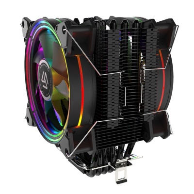 H120D Universal, TDP 200W, Heat Pipe:6mm*6pcs, 800~2000RPM, 11.6-35.3dB(A), RGB, RTL {18} (872339)/(874043)