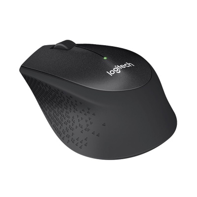 Мышь Logitech M330 Silent Plus черный оптическая (1000dpi) silent беспроводная USB (2but)