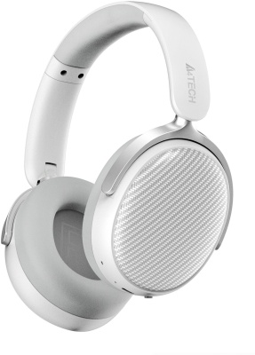 Наушники мониторные A4Tech Fstyler BH350C 0.5м белый беспроводные bluetooth оголовье (BH350C WHITE)
