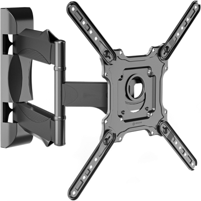 Кронштейн ONKRON кронштейн для телевизора 32"-65" наклонно-поворотный, чёрный NP40 (NP40-B)