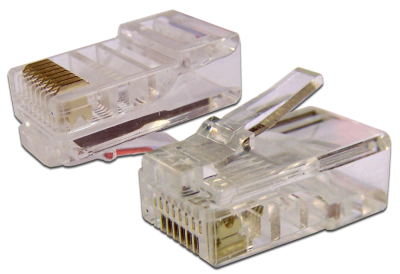 Коннектор Lanmaster (TWT-PL45-8P8C-6) UTP кат.6 RJ45 (упак.:100шт)