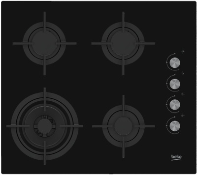 Газовая варочная поверхность Beko HILW64122S черный