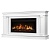 Каминокомплект: Очаг Electrolux EFP/P-3620LS, портал Olympia 42/40/36, белый