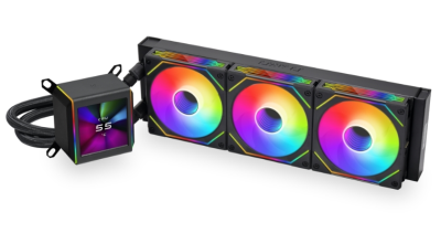 Система водяного охлаждения LIAN LI Galahad II LCD SL-INF 360mm Black (G89.GA2ALCD36INB.00)