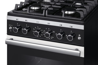 Плита Газовая Gefest ПГ 5500-02 0069 черный/серебристый реш.чугун