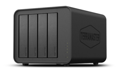 Система хранения данных TerraMaster D4-320 DAS tower/JBOD,RAID0,1/up to 4 SATA(3,5' or 2,5')/1xUSB3.1 Type-C gen2/1xPS/1YW (D4-320)