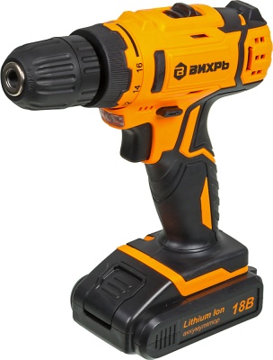 Дрель-шуруповерт Вихрь ДА-18Л-2КА аккум. патрон:быстрозажимной (кейс в комплекте)