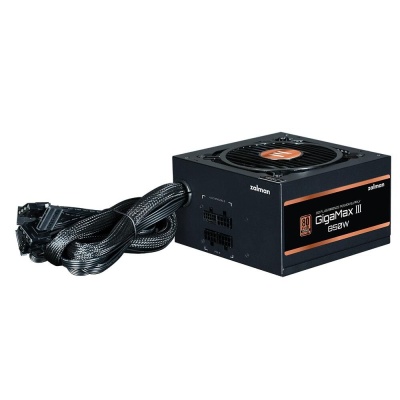 Блок питания Zalman ZM850-GV3, 850W, ATX12V v3.0, Gen 5.0, APFC, 12cm Fan, 80+ Bronze, Retail (ZM850-GV3)