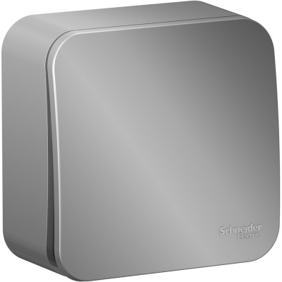 Systeme electric BLNVA106013 BLANCA О/У 1-клавишный ПЕРЕКЛЮЧАТЕЛЬ ( c х .6) ИЗОЛ.ПЛ, 10А, 250B, АЛЮМИНИЙ