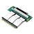 Riser card, 2U, 2-Slot, PCI-e 16x,Cable Link (80H09323201B0)