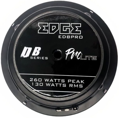 Колонки автомобильные Edge EDBPRO6LITE 260Вт 94дБ 4Ом 16см (6.5дюйм) (ком.:2кол.) среднечастотные однополосные