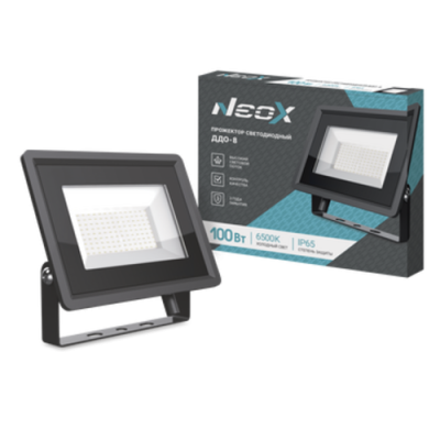 Прожектор светодиодный ДДО-8 100Вт 6500К 10000Лм 100лм/Вт IP65 NEOX