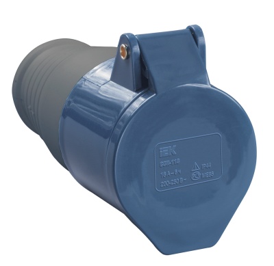 Iek PSR21-032-3 Розетка 223 переносная 2Р + РЕ 32А 220В IP44 ИЭК