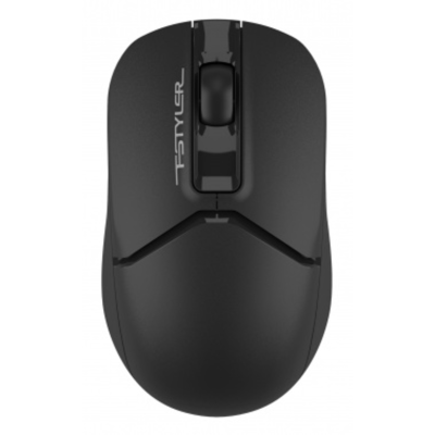 Мышь беспроводная A4Tech Fstyler FG12S black (USB, оптическая, 1200dpi, 4but, silent) (FG12S BLACK)