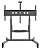 ONKRON TS1991-B черный, стойка для телевизора с кронштейном 50"-100", мобильная