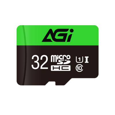 Карта памяти AGI microSDHC 32GB AGI Memory Card Choice TF138 AGI032GU1TF138-R2 UHS-I U1 Class 10, Adapter, 800/30 MB/s, RTL