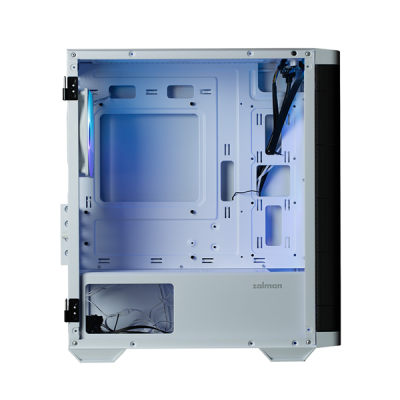 Корпус ZALMAN M4 White, MATX, WHITE, WINDOW, 2x3.5", 3x2.5", 1xUSB2.0, 2xUSB3.0, FRONT 3x120mm ARGB, REAR 1x120mm ARGB (M4 White)