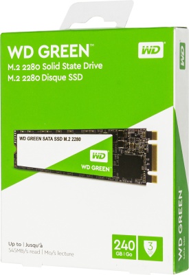Накопитель SSD WD Original SATA III 240Gb WDS240G2G0B Green M.2 2280
