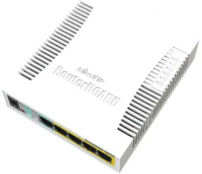 Коммутатор MikroTik RB260GSP CSS106-1G-4P-1S 5G 1SFP 5PoE управляемый