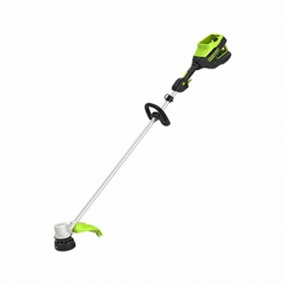 Greenworks GD82LTK5 Триммер аккумуляторный , 82 В, 40 см,  бесщеточный,   с 1хАКБ 5 Ач. и ЗУ [2110607UB]