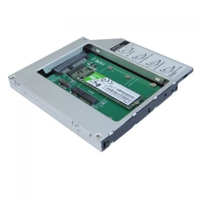 Сменный бокс для HDD/SSD AgeStar SMNF2S SATA металл серебристый 2.5"