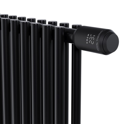 Термостат радиаторный электронный Royal Thermo Smart Heat 2.0, черный