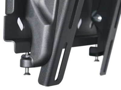 Кронштейн для телевизора Holder LCDS-5010 черный металлик 20"-40" макс.45кг настенный наклон