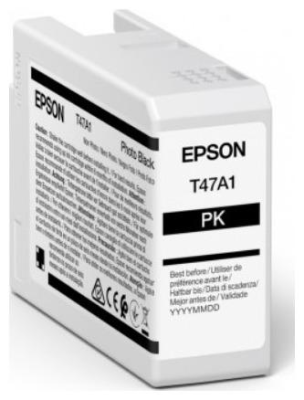 Картридж Epson SinglepackPhotoBlackT47A1UltraChromePro10ink50ml (C13T47A100)
