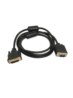 Кабель-переходник DVI (24+5)----> VGA_M/M 1,8м Telecom ( TA680F-1.8M) VCOM Telecom DVI-I (m) to VGA (m) (TA680F-1.8M)