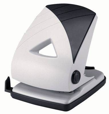 Дырокол Kw-Trio BIAS 97Q0 макс.:40лист. металл/пластик черный/серый отв.:2 с линейкой