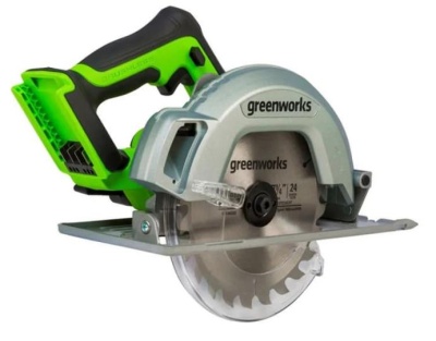 Greenworks GD24CS 24В Пила циркулярная (без аккум.бат и зарядн.уст-ва) [1500907]