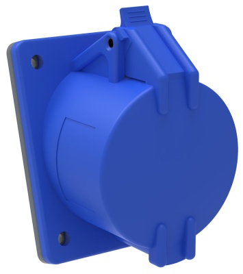 Iek PSN41-032-3 Розетка встраиваемая ССИ-423 32А-6ч/200-250В 2Р + P Е IP 44 MAGNUM ИЭК