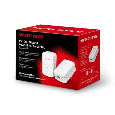 Комплект гигабитных адаптеров Powerline Mercusys MP500 KIT