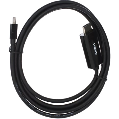 Кабель-переходник Mini DisplayPort M => HDMI M 1.8m Telecom <TA695> VCOM Кабель-переходник Telecom Mini DisplayPort M/HDMI M (TA695)