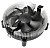 Кулер для процессора/ PCCooler E80 (65W, 3-pin, 42mm, Al/Cu, -mm, 1x80mm, 29.61CFM, 22dBA, 2000RPM, S: 1851/1700/1200/115X, AM5/AM4, silver, black)