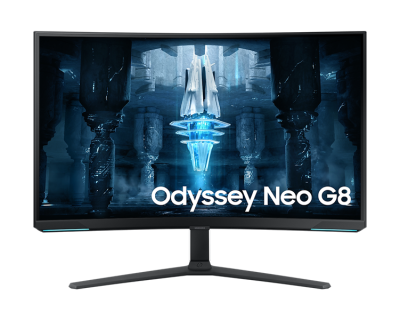 Монитор Samsung 32" Odyssey Neo G8 S32BG852NI черный VA LED 16:9 HDMI полуматовая HAS Piv 350cd 178гр/178гр 3840x2160 240Hz FreeSync Premium Pro DP 4K USB 7кг
