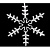 NEON-NIGHT (501-333) Фигура BN-107-LED "Большая Снежинка" {светодиодная белая, размер 95*95 см  }