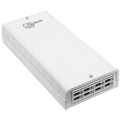 Кросс оптический настенный, 8 портов