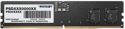 Память DDR5 8Gb 4800MHz Patriot PSD58G480041 Signature RTL PC5-38400 CL40 DIMM ECC 288-pin 1.1В single rank