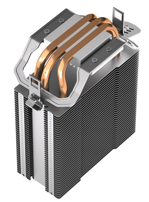 Кулер для процессора DEEPCOOL AG300 LED LGA1700/1200/115X/AM5/AM4 (36шт/кор, TDP 150Вт, PWM, Multi-Color LED Lighting, Fan 92mm, 3 тепл. Трубки прямого контакта) RET (AG300 LED)
