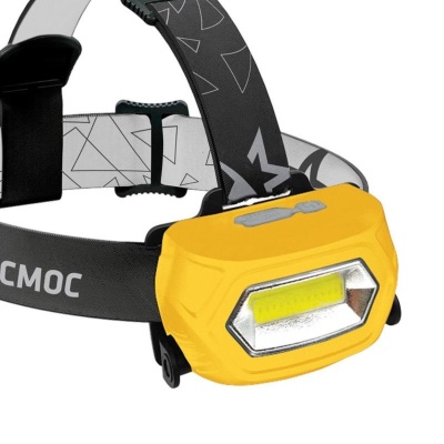 Фонарь налобный Космос желтый 3Вт лам.:светодиод. (KOC-LIPOH3WCOB)